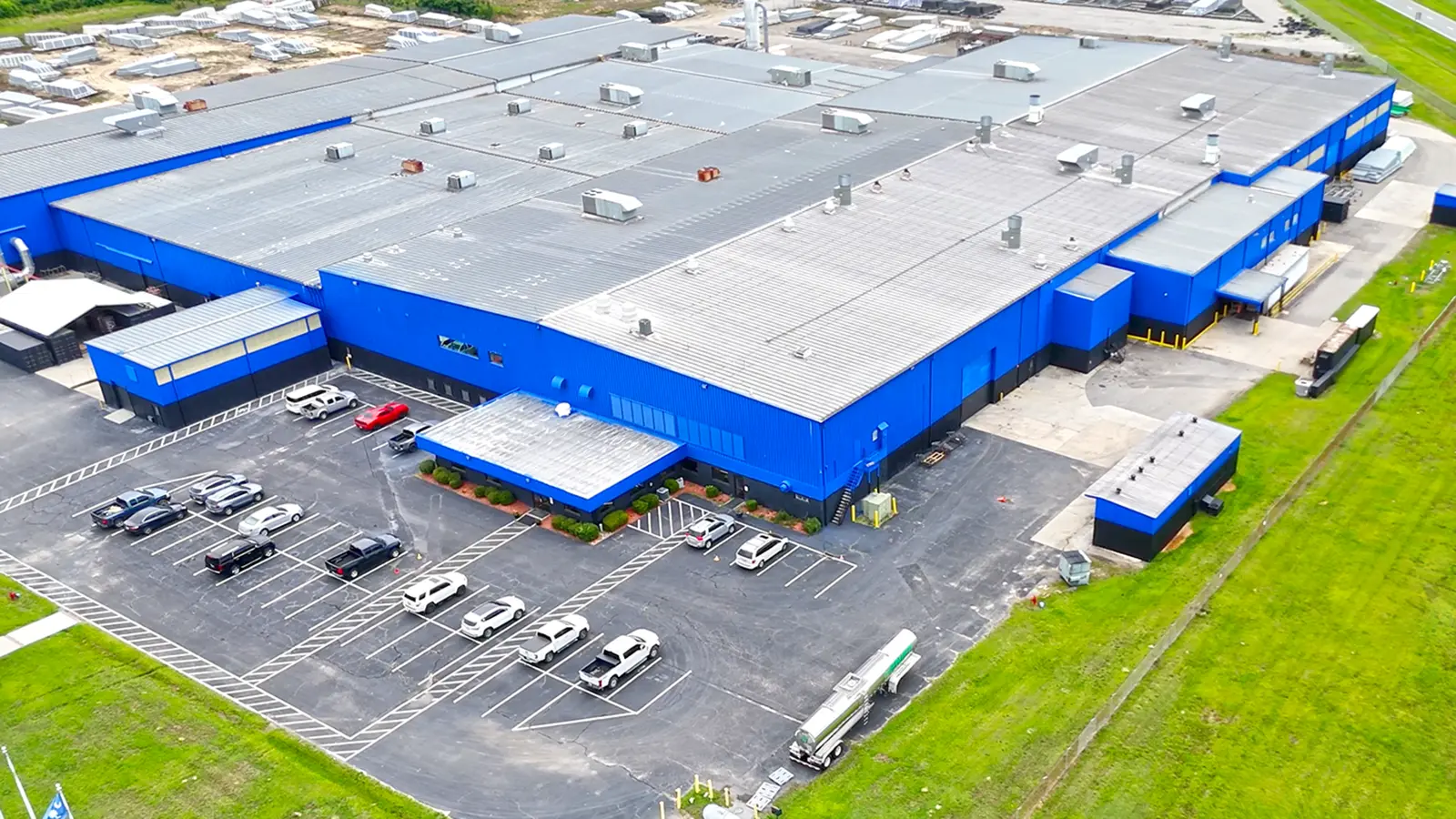 A beautiful rectangular pool